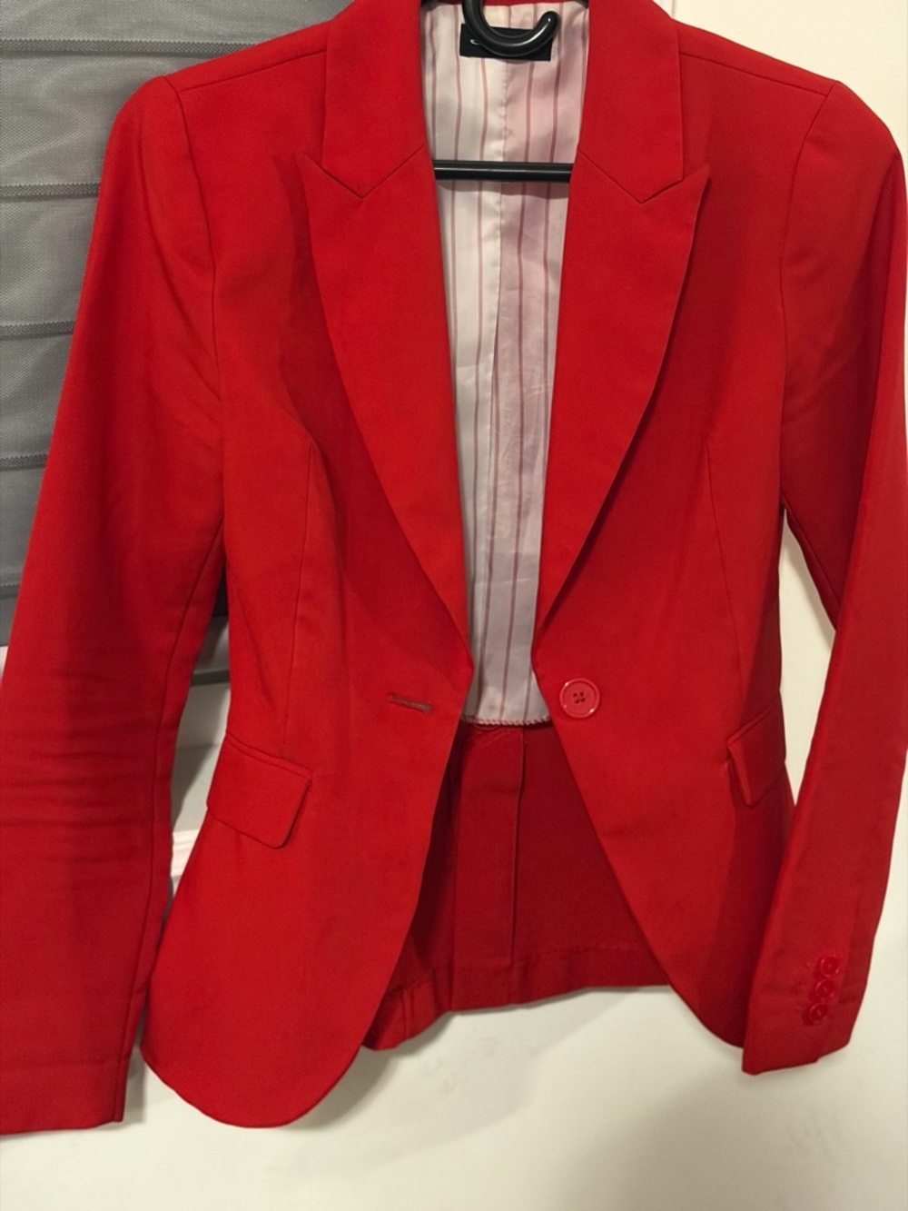 Red Women's Blazer